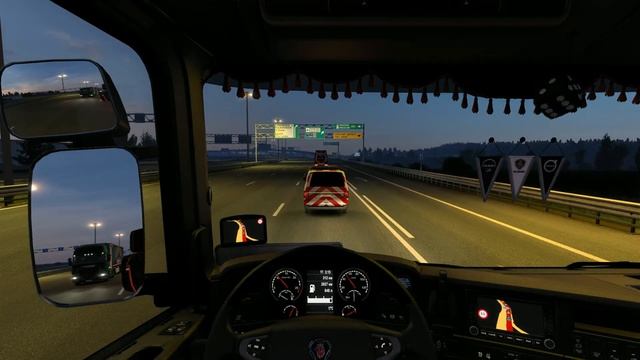 Euro Truck Simulator 2 / Доставка шин 20T/ Logitech G27
