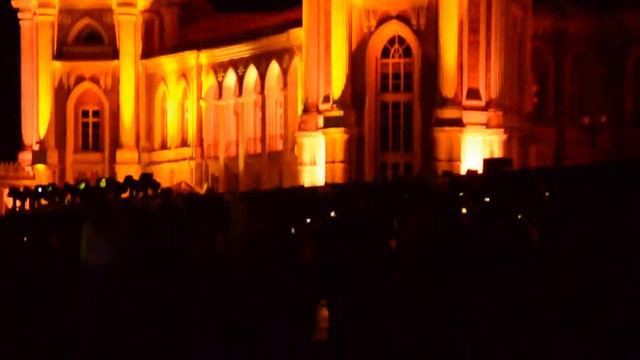 Лазерное шоу В Царицино г Москва 06.10.13