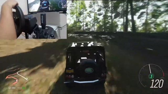 Forza Horizon 4 - Land Rover Defender - Velozes e Furiosos 8 - The Rock - Volante Logitech (g920) смотреть онлайн