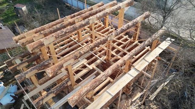 Рубленый дом Оксфорд (DIAMOND NOTCH, POST&BEAM) смотреть онлайн