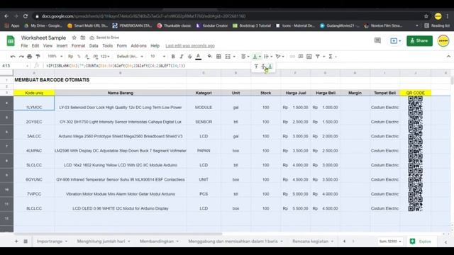 Google Sheets QR Generator смотреть онлайн