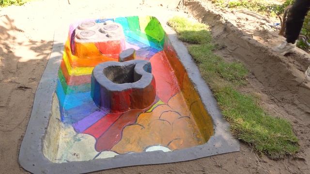 How to Make Giant IPhone 16 Titan Swimming Pool - Ducklings Challenge смотреть онлайн