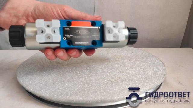 4WE6M61/CG24N9K4 - Гидрораспределитель золотниковый Ду 6 с электроуправлением, схема M (24)