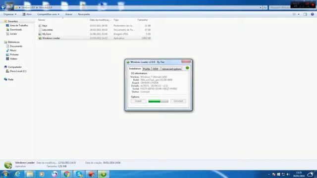 Como validar seu Windows 7 (2016) смотреть онлайн