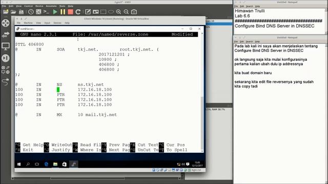 Lab 6.6 Configure Bind DNS Server In DNSSEC смотреть онлайн