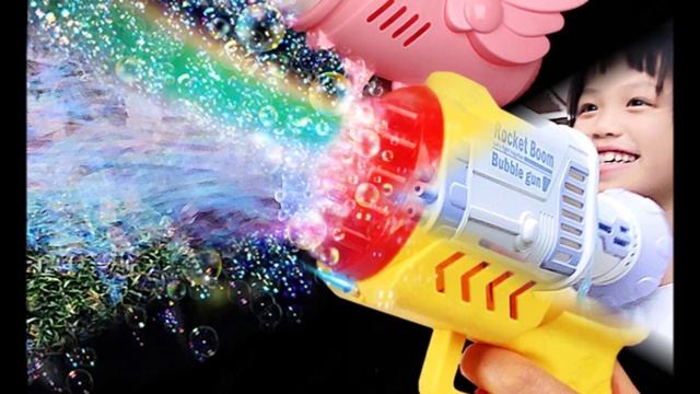 Пять генераторов мыльных пузырей