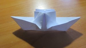 как сделать пароходик из бумаги