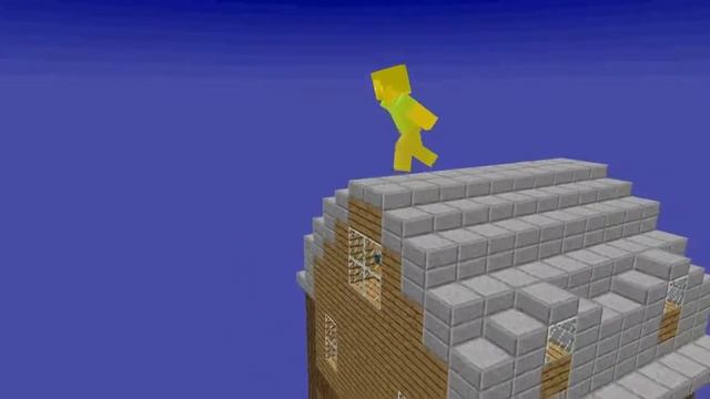 Golden apple vs giant zombie- mine-imator animation смотреть онлайн