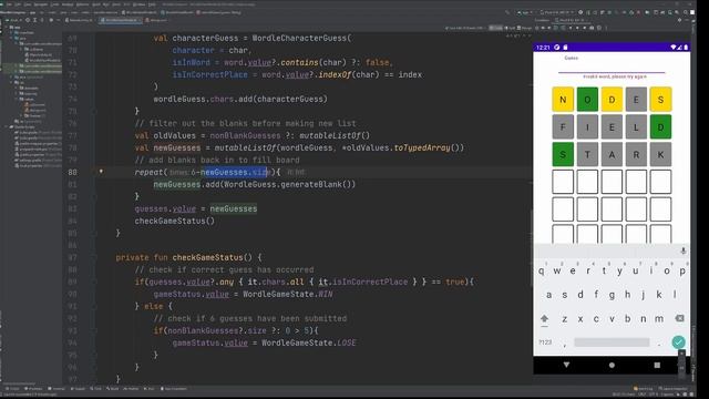 Wordle using Android Compose - Byte Size Code Review смотреть онлайн
