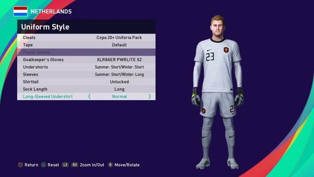Andries Noppert eFootball PES Face Build Stats (Heerenveen/Netherlands) смотреть онлайн