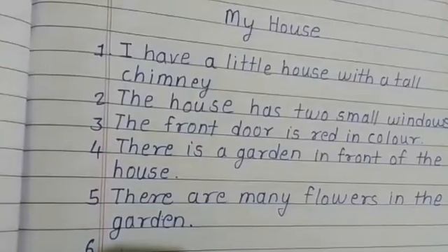 My House essay in English || English essay writing on My House смотреть онлайн