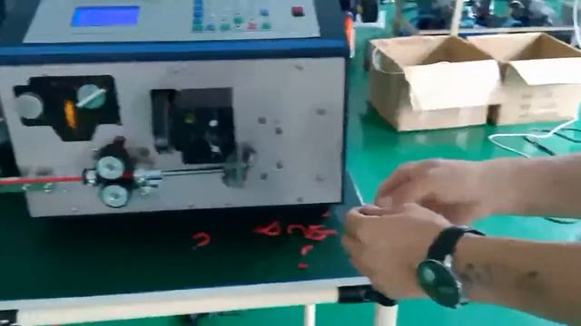 Wire Stripping Bending Cutting Machine WPM-09SB смотреть онлайн