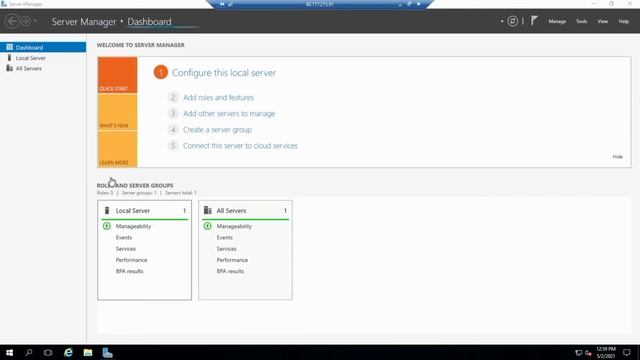 Configure Web Server through Windows смотреть онлайн