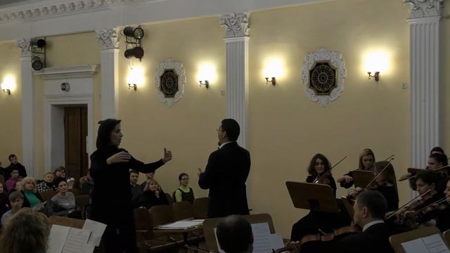 G.F.Handel. Xerxes. “Frondi Tenere… Ombra Mai Fu” - Maria Berlad (conductor)