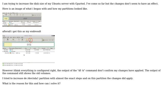 DevOps & SysAdmins: Virtual Ubuntu gparted increase root partition size смотреть онлайн