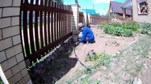 Автополив. Собираем магистраль, устанавливаем дождеватели.