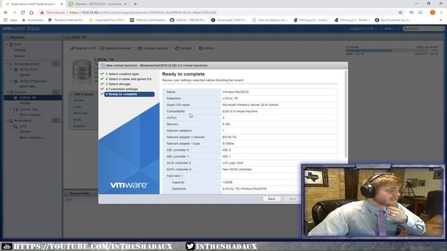 Deploying a Virtual Machine in #ESXI via #WebGUI #Server2019 смотреть онлайн