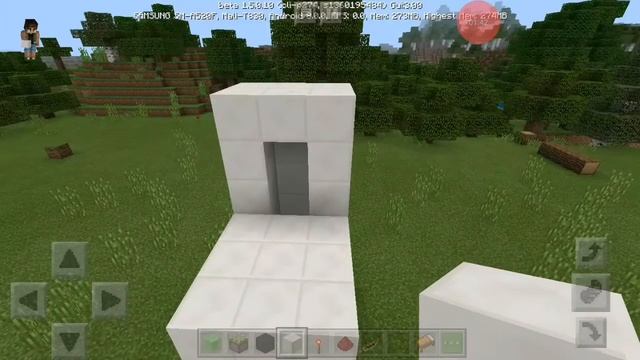 Простой лифт в Майнкрафт PE | Сорри что видео долго не было| смотреть онлайн