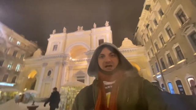 Ночной Петербург ❄️ Невский Проспект ❄️ 2 Февраля 2021 смотреть онлайн