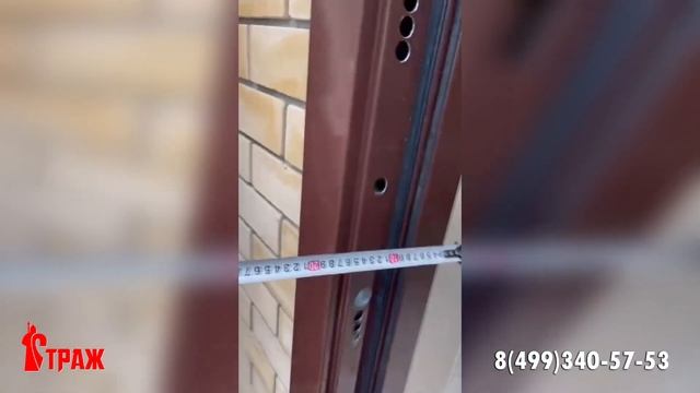 Входная дверь с терморазрывом и окрасом нитроэмаль смотреть онлайн