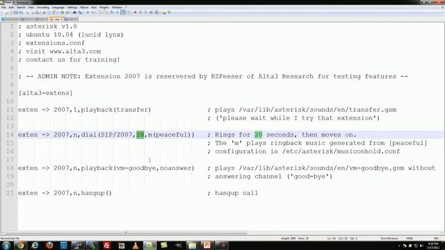 Alta3 Research - Custom ringback tones in Asterisk (SIP) смотреть онлайн