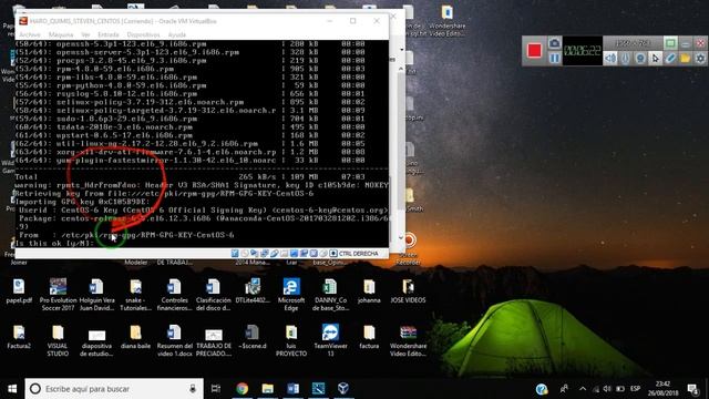 Conexión de red de una maquina virtual CENTOS 6.9 en una maquina virtual WINDOWS7 смотреть онлайн
