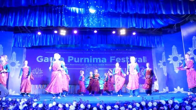 Театр танца Манджари Манджари танец Дандия Гаура Пурнима Маяпур 2020 смотреть онлайн