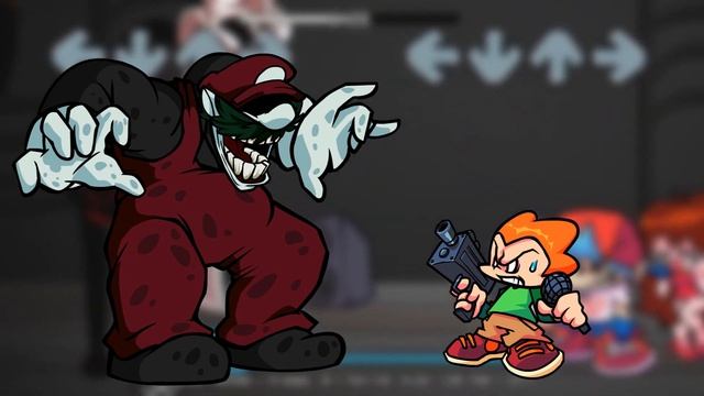 FNF Evacuate (Pico and Mario '85 Cover) смотреть онлайн