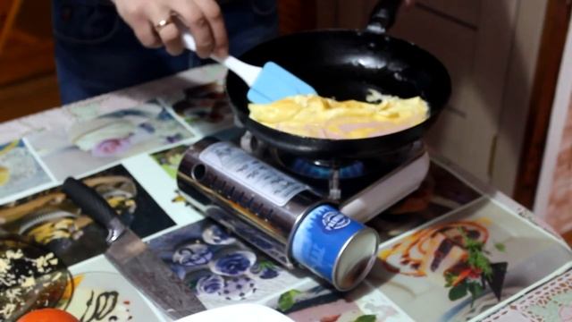 Омлет Рулет, супер быстрый ЗАВТРАК (Omelet Roll, super fast BREAKFAST) смотреть онлайн