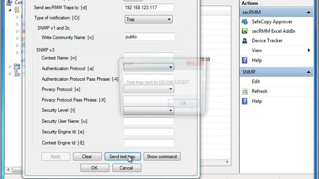 secRMM SNMP смотреть онлайн