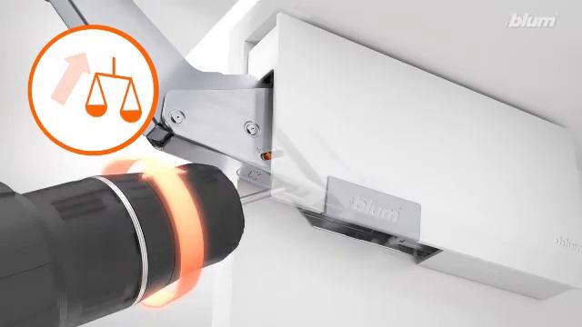 AVENTOS HK top – регулировка силового механизма смотреть онлайн