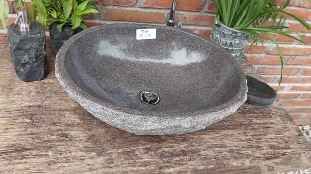 Раковина из речного камня 4016 смотреть онлайн