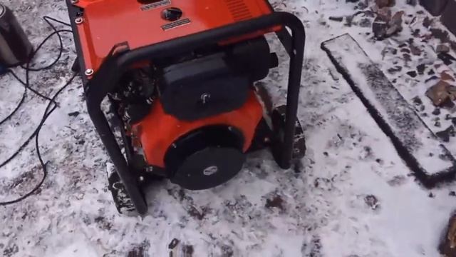 Дизельний генератор FUBAG 5 кВт. смотреть онлайн