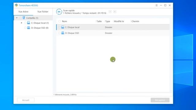 Comment récupérer fichier supprimé de la corbeille windows 10 смотреть онлайн