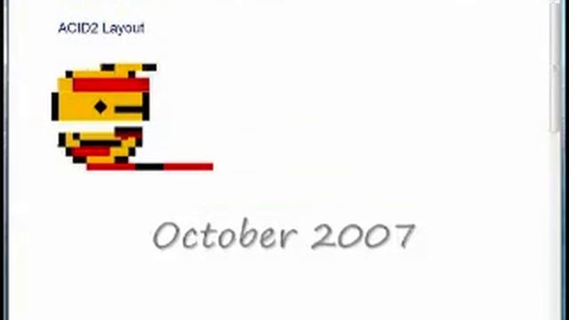 Microsoft IE 8 passed Acid Test - History and Milestones смотреть онлайн