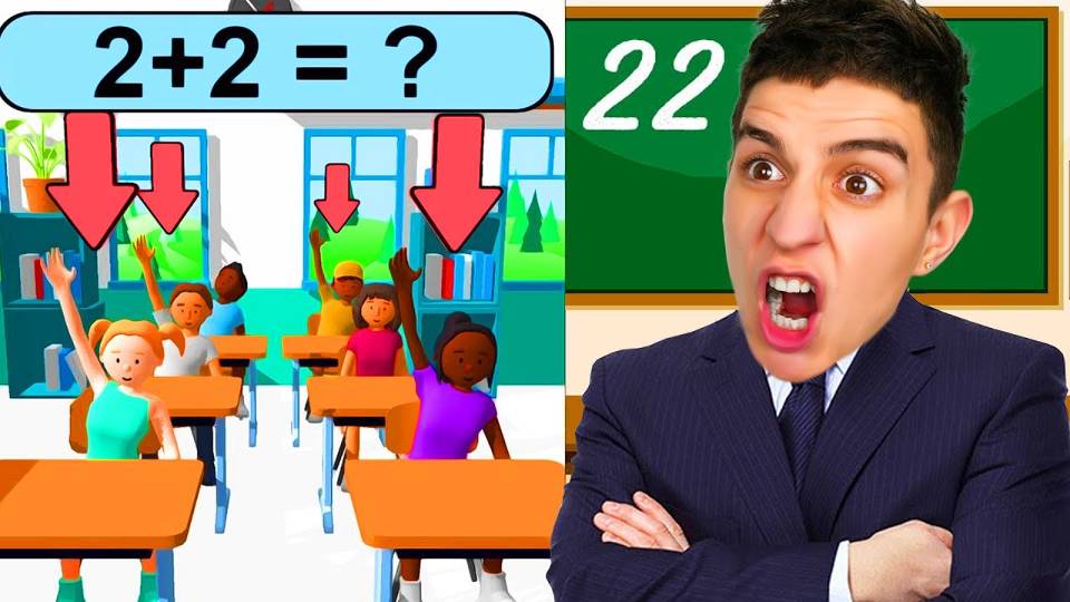 СТАЛ УЧИТЕЛЕМ НА 24 ЧАСА ЧЕЛЛЕНДЖ ! **ТУПЫЕ УЧЕНИКИ** смотреть онлайн