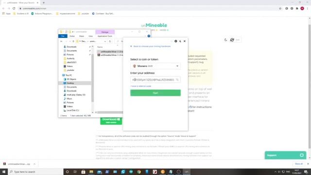 How to Install and Mine with Unmineable Miner on Windows 10 смотреть онлайн