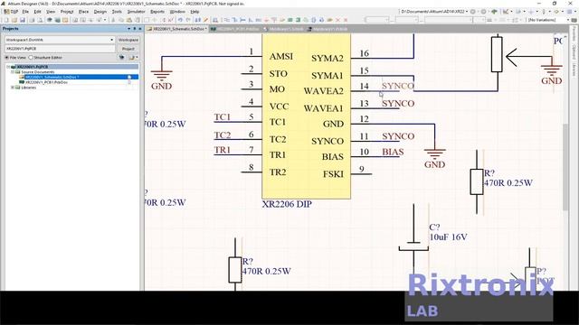 How to design xr2206 function generator Altium Ep6 смотреть онлайн