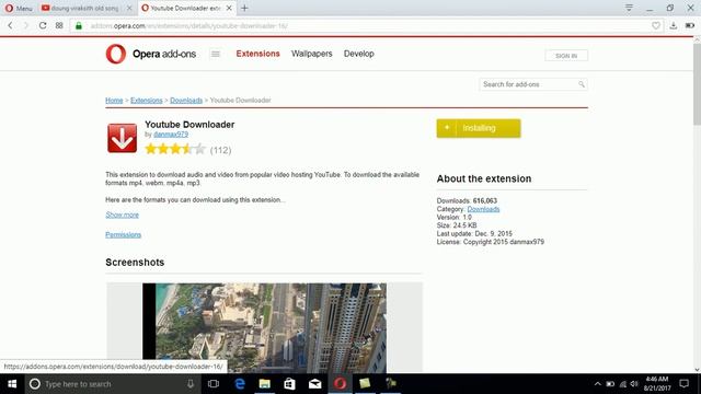 How to install Extension into Opera browser смотреть онлайн