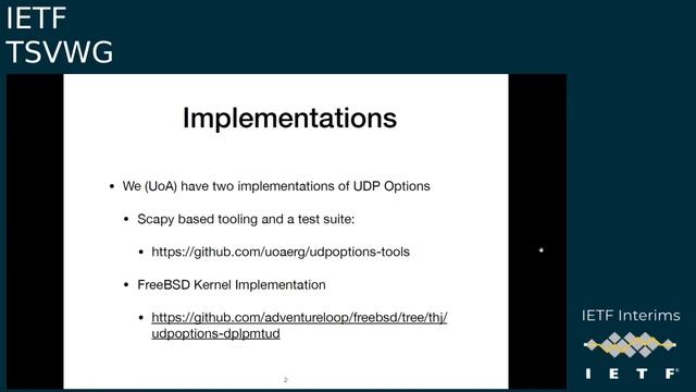IETF TSVWG 20210903 1600 смотреть онлайн
