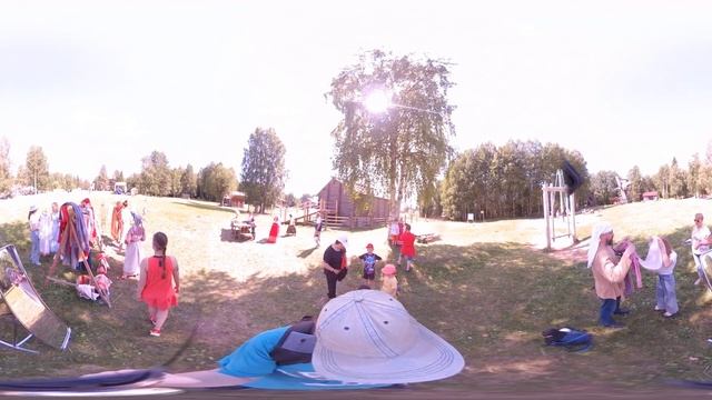 Фестиваль СЕНОФЕСТ (СеноFest),Малые Корелы, Архангельск,360 ° градусное видео.Прогулка по территори смотреть онлайн