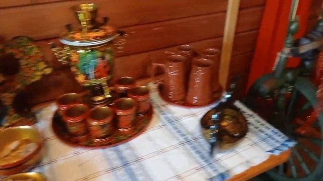 Русская изба в музей санаторий Кульдур 200923.