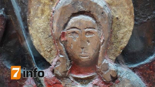 "День шедевра" Архангел Михаил ( резьба ) Начало XVI века смотреть онлайн