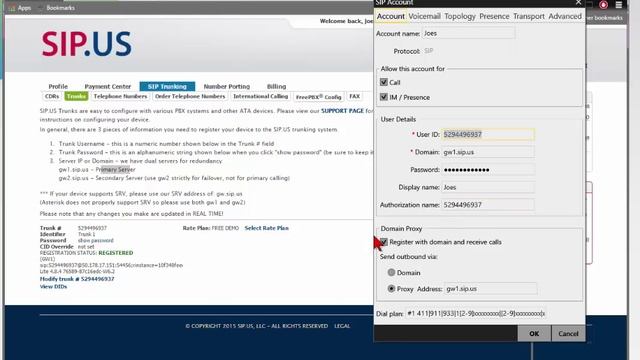 SIP US with XLITE free Trial demostration смотреть онлайн