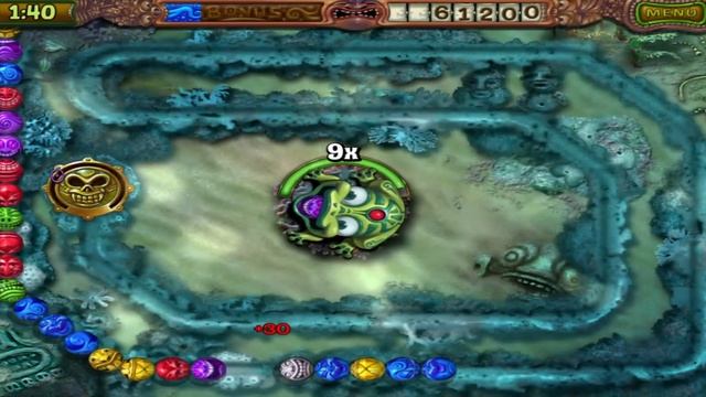 Zuma's Revenge! - Challenge (Very Hard) Undersea Undertaking - Level 1 смотреть онлайн
