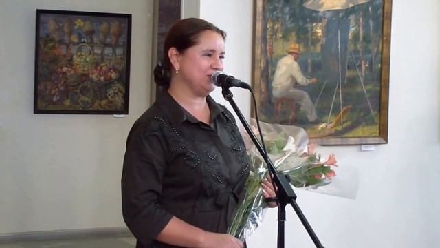 Открытие выставки воронежских художников, ВЗ г.Курск, 19сентября 2017г. смотреть онлайн