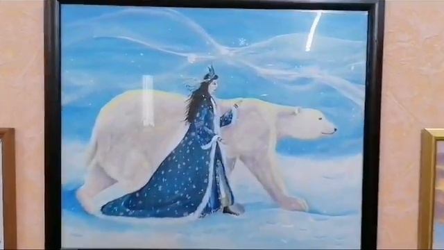 наша выставка работ  в краеведческом музее