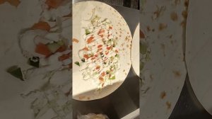 Самая лучшая #Шаурма#Шаверма, правильное нанесение соуса и заворачивание лаваша