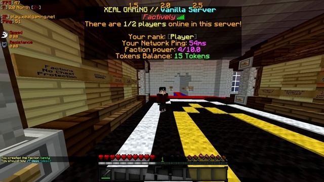 Minecraft Vanilla Factions #01: New Beginning. смотреть онлайн