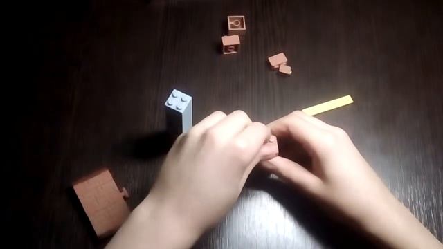 Как сделать деревянную дверь из Лего 😨 смотреть онлайн